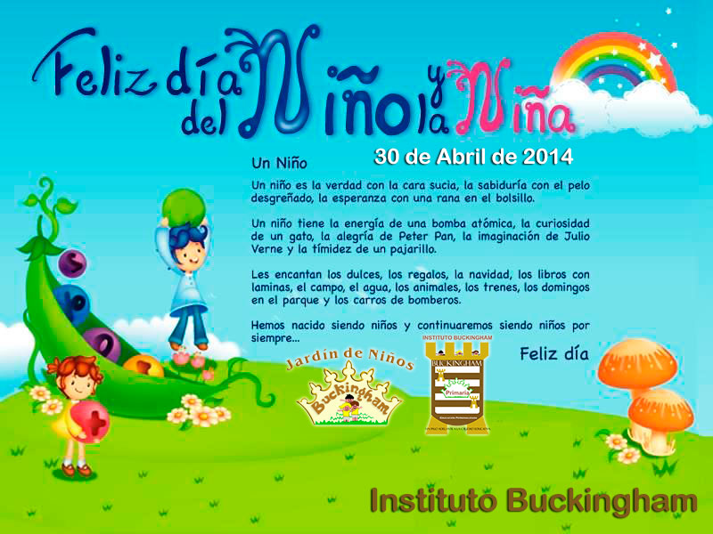 Día del Niño en San Luis Potosí 30 de Abril - Colegio 